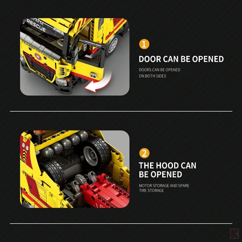 Reobrix 22012 To towcar RC RC mechanic Mechanical Toto towing tro to toweder