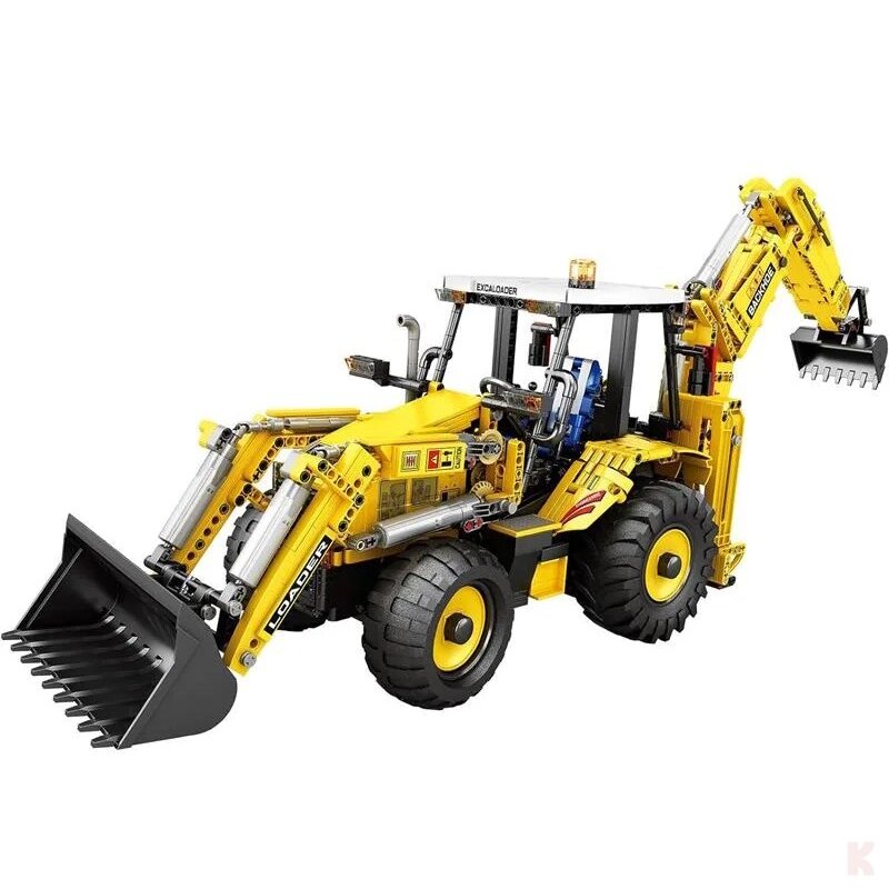 Reobrix 22018 Mechanical Baggerlader RC Klemmbaustein