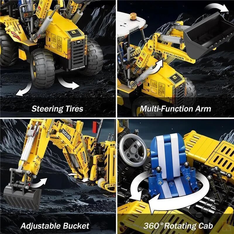 Reobrix 22018 Mechanical Baggerlader RC