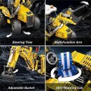 Reobrix 22018 Mechanical Baggerlader RC