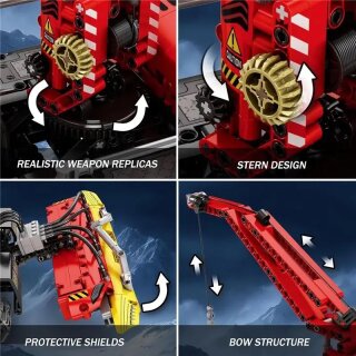Reobrix 22019 Mechanical Pistenraupe RC
