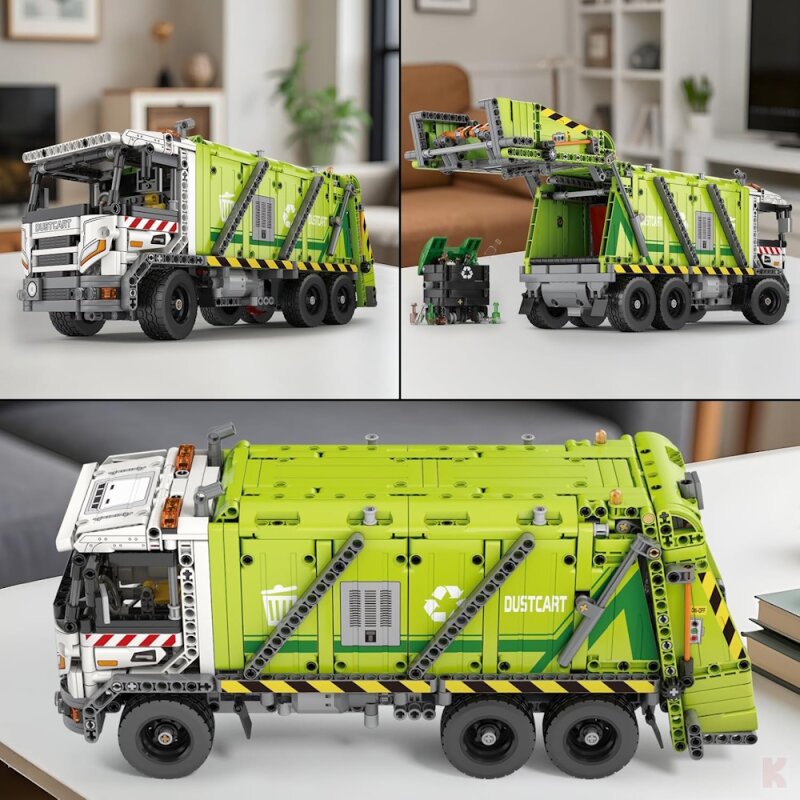 Reobrix 22022 Mechanical Müllwagen RC