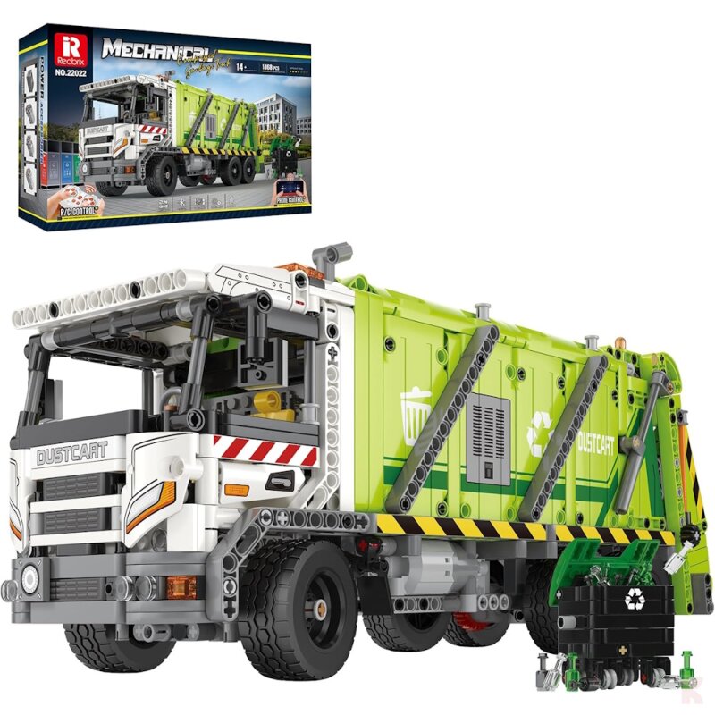 Reobrix 22022 Mechanical Müllwagen RC