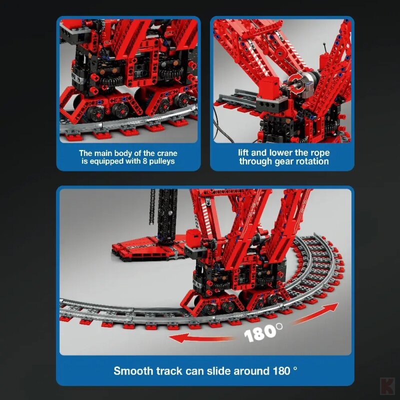 Reobrix 22029 Mechanical SK6000 Kran RC