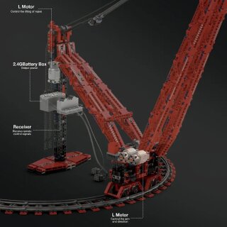Reobrix 22029 Mechanical SK6000 Kran RC