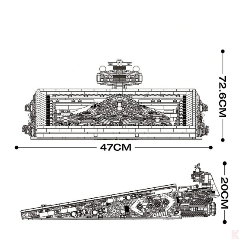Reobrix 99007 Star Revenge Art Drawings