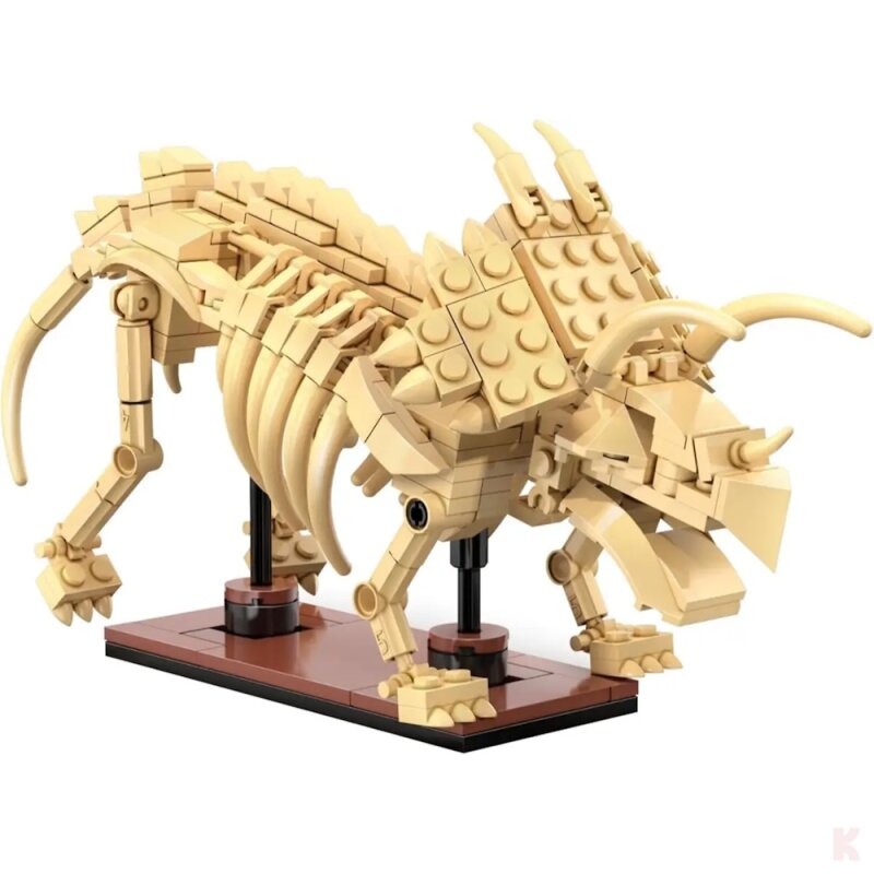 CaDA C59013W Triceratops Fossil Klemmbaustein
