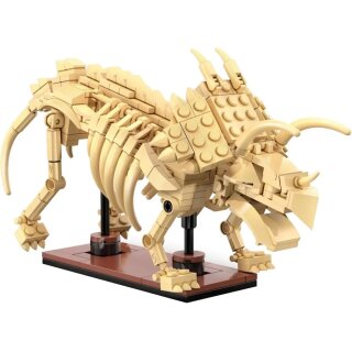 CaDA C59013W Triceratops Fossil Klemmbaustein