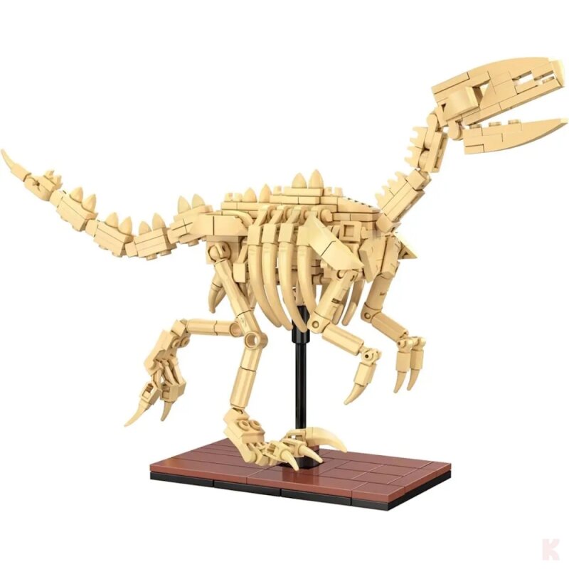 CaDA C59014W Velociraptor Fossil Klemmbaustein