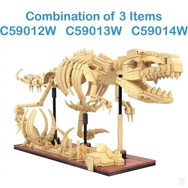 CaDA C59014W Velociraptor Fossil