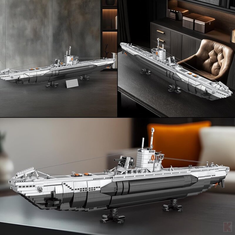 Reobrix R33050 Sub-boat submarine U-boot submarine submarine subsub submarine Sub submarine-