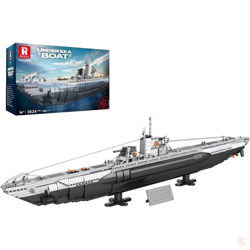 Reobrix R33050 Sub-boat submarine U-boot submarine submarine subsub submarine Sub submarine-