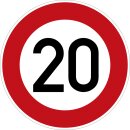Klemos 2x2 Rund – Verkehrszeichen Zulässige...
