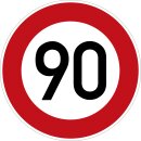Klemos 2x2 Rund – Verkehrszeichen Zulässige...