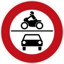 Klemos 2x2 Rund – Verkehrszeichen Verbot für...