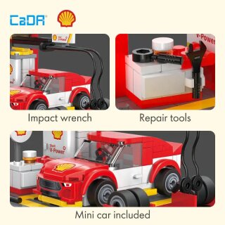 CaDA C66035W Shell Reifenwechsel Station