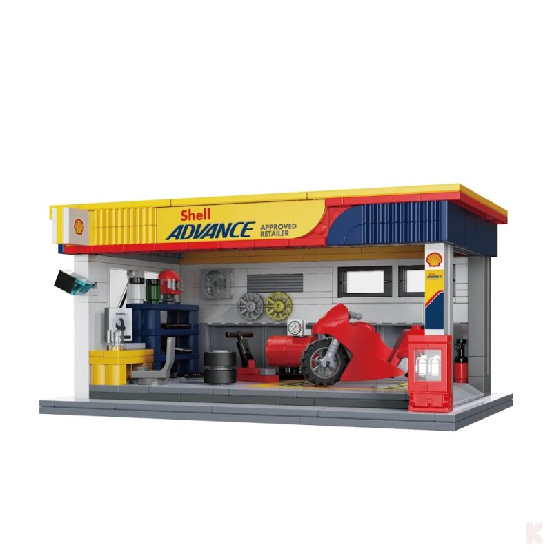 CaDA C66034W Shell Wartungsstation Klemmbaustein