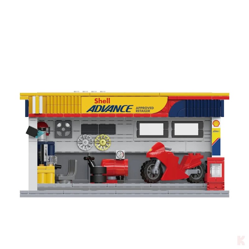 CaDA C66034W Shell Wartungsstation