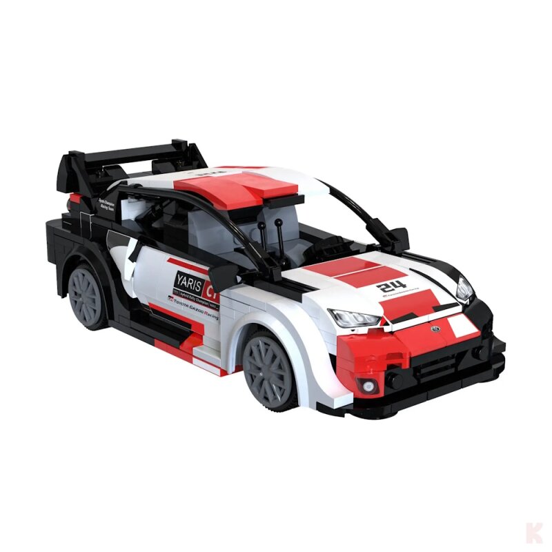 CaDA C51096W Toyota GR Yaris Rally 1 RC Klemmbaustein