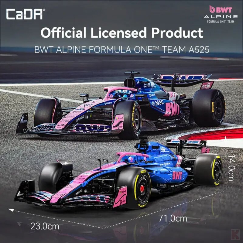 CaDA 64012W KICK Sauber F1™ Team C44