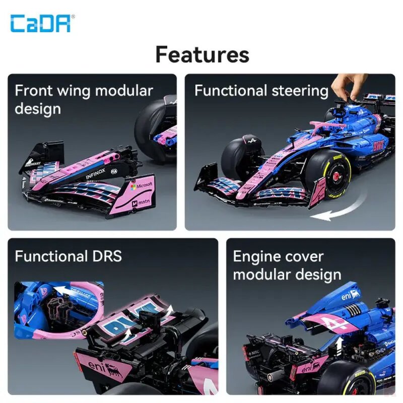 CaDA 64012W KICK Sauber F1™ Team C44