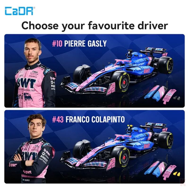 CaDA C64012W KICK Sauber F1™ Team C44