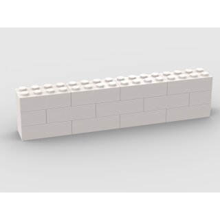 Klemos KL-12603 Klemmbaustein Mauer 16x3 bedruckt