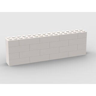 Klemos KL-12607 Klemmbaustein Mauer 16x4 bedruckt