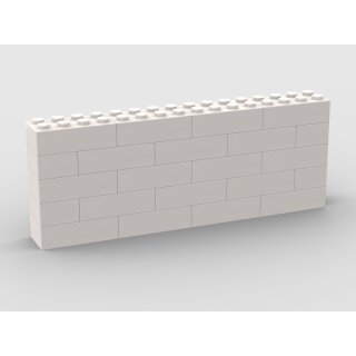 Klemos KL-12609 Klemmbaustein Mauer 16x5 bedruckt
