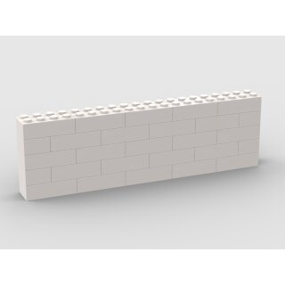 Klemos KL-12610 Klemmbaustein Mauer 20x5 bedruckt