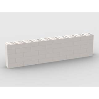 Klemos KL-12611 Klemmbaustein Mauer 24x5 bedruckt