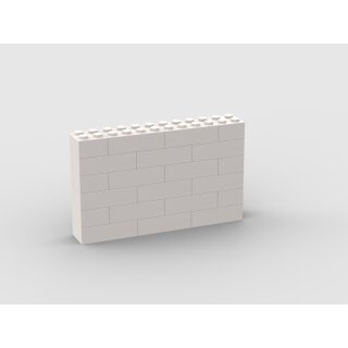 Klemos KL-12612 Klemmbaustein Mauer 12x6 bedruckt