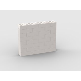 Klemos KL-12615 Klemmbaustein Mauer 12x8 bedruckt