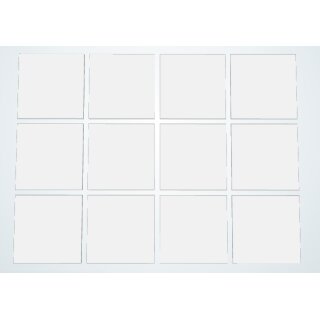 Klemos tile 6x6 – custom printed building block-Memory