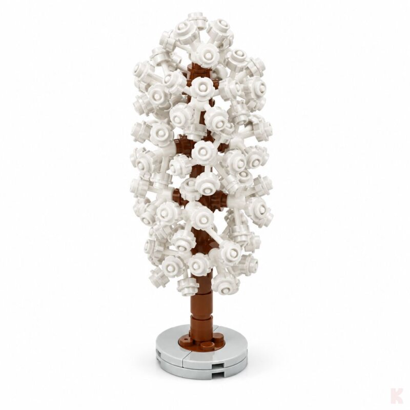 Klemos KL-50119 building block Baum white
