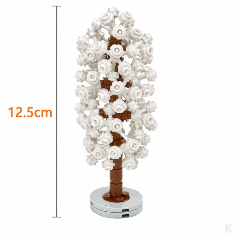 Klemos KL-50119 building block Baum white
