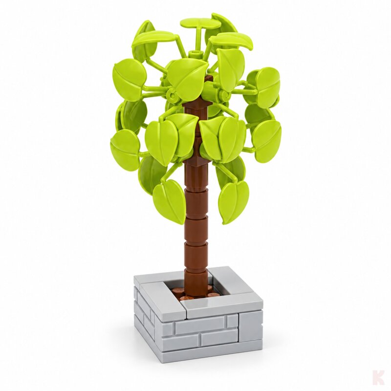 Klemos KL-50121 Klemmbaustein Baum limegrün