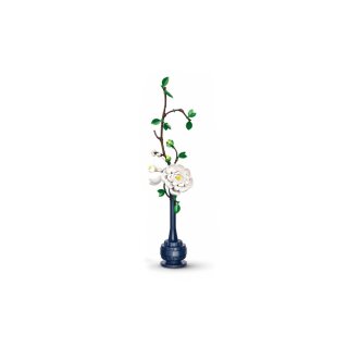 CaDA C59033W Blumenserie Pfingstrose Klemmbaustein