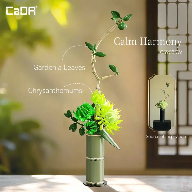 CaDA C59035W Blumenserie Chrysantheme