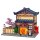 CaDA C66012W Japanisches Badehaus Klemmbaustein